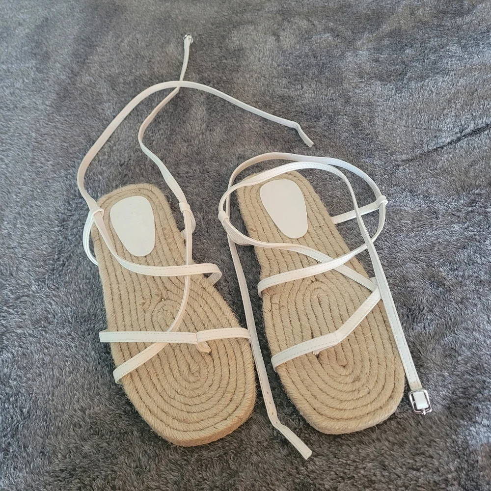 ASOS Strappy Espadrille Sandals Size 9 NWOT